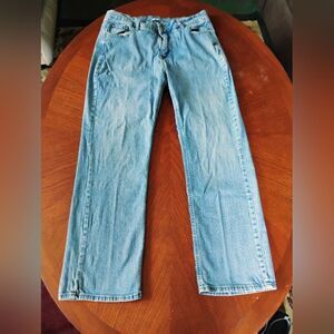 Lee Riders Midrise Straight Leg Women's Jeans Size: 16P     (0923)